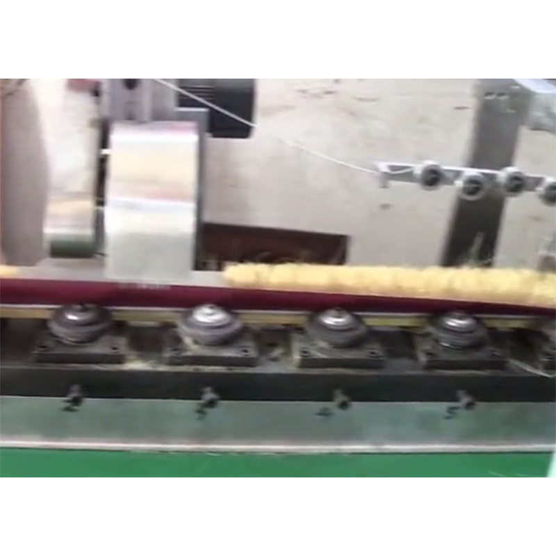 Machine semi-automatique à brosses à bandes-Abrasif